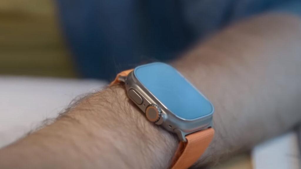 The image shows an Apple watch.